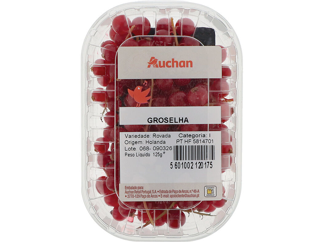GROSELHA AUCHAN 125 G