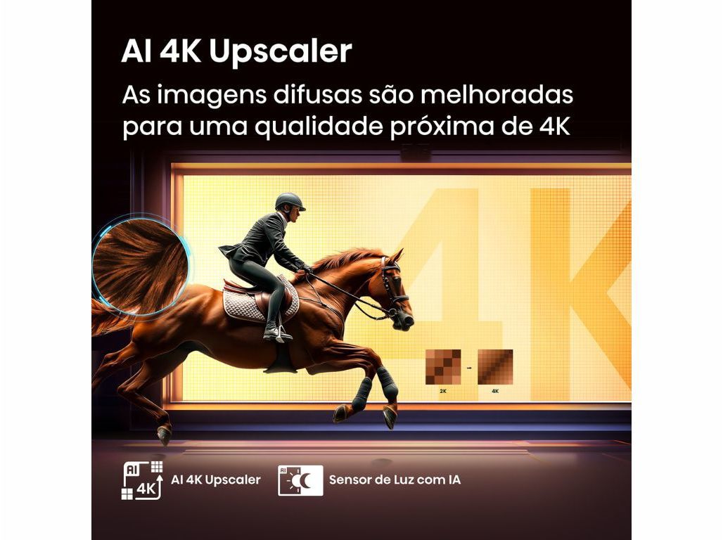 TV QLED HISENSE 75E7Q (75" SMART 4K 189CM) image number 5