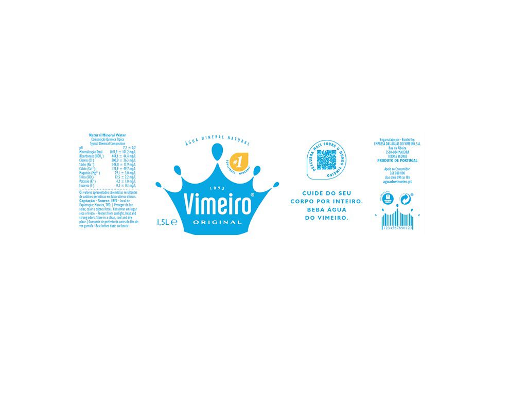 &Aacute;GUA VIMEIRO SEM G&Aacute;S ORIGINAL 1.5L image number 1