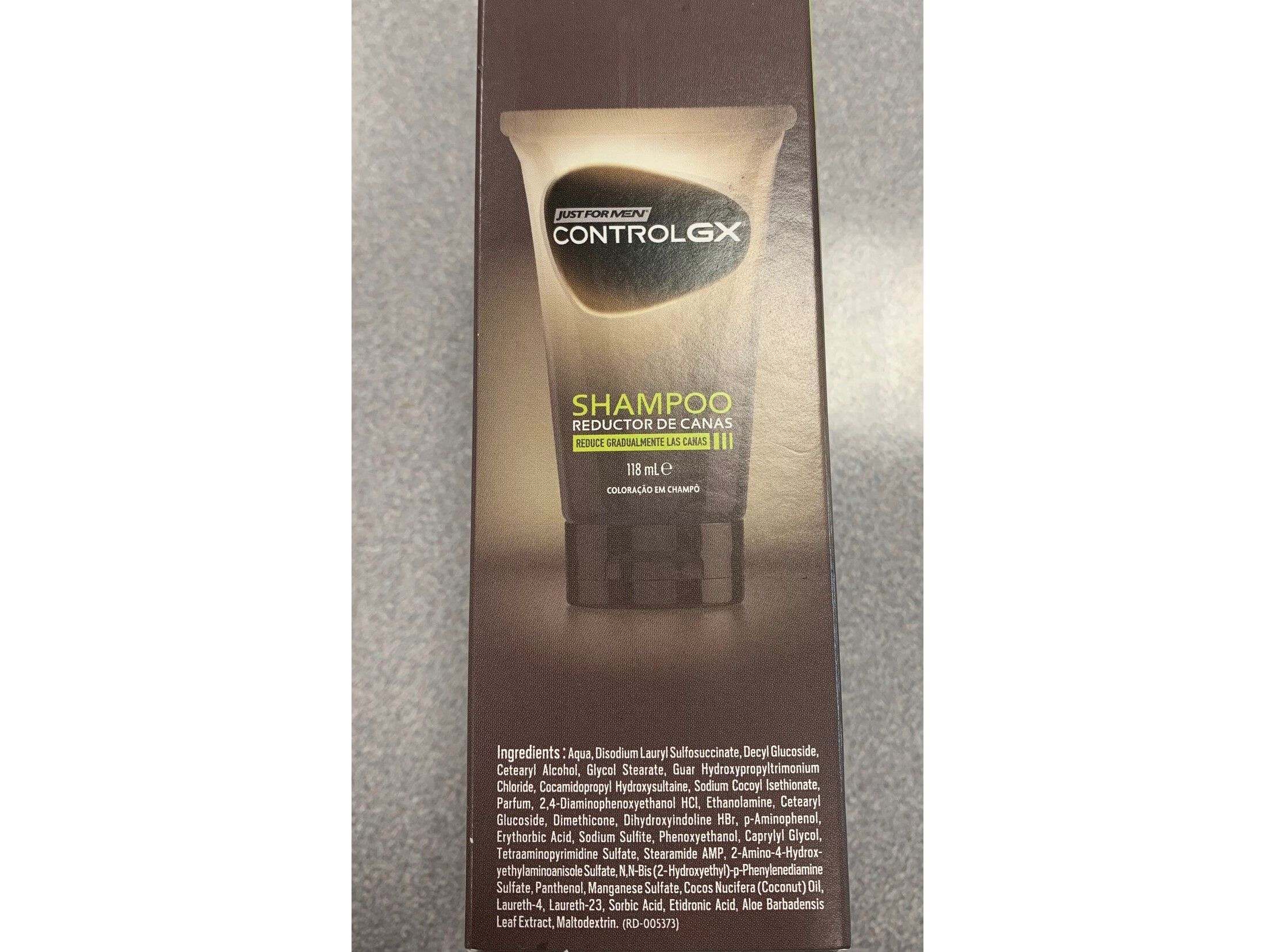 CHAMP&Ocirc; JUST FOR MEN CONTROLGX GRISALHOS 118 ML image number 1