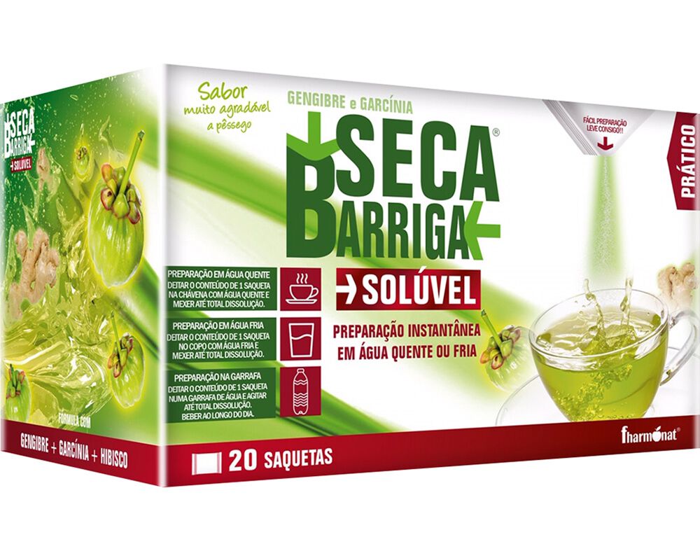 SUPLEMENTO SECA BARRIGA SOL&Uacute;VEL 20 SAQUETAS