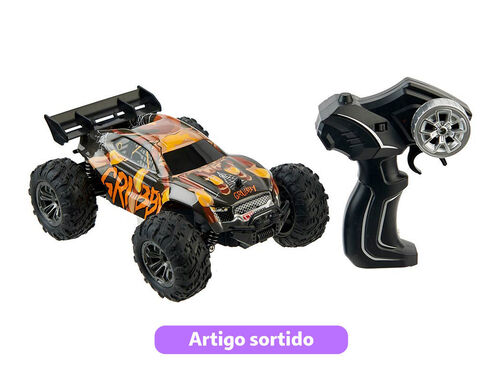 CARRO R/C 1:18 ONE TWO FUN 2.4G GRUBBY MODELOS SORTIDOS image number 2