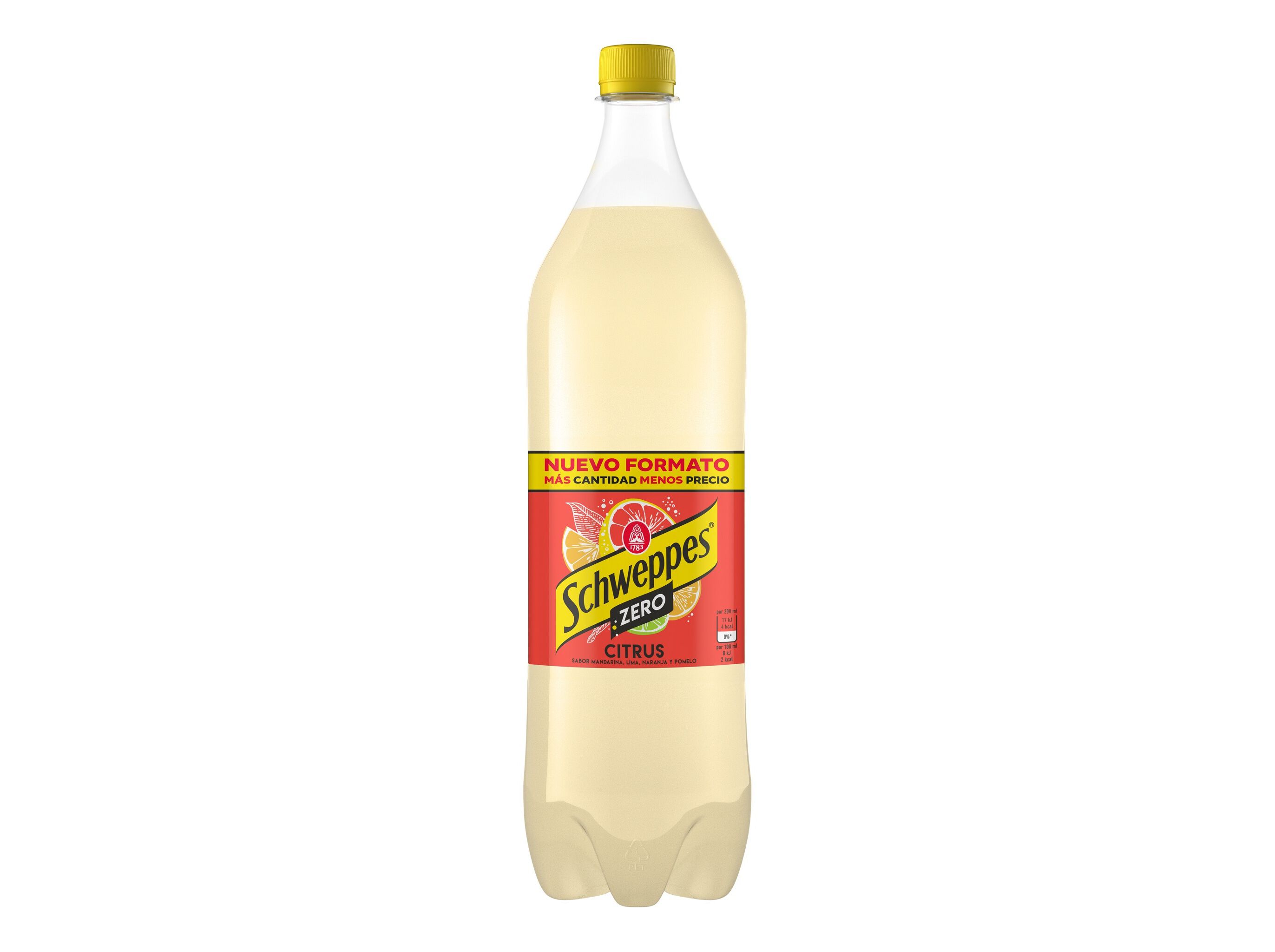 REFRIGERANTE COM G&Aacute;S SCHWEPPES CITRUS ZERO 1.5L image number 0