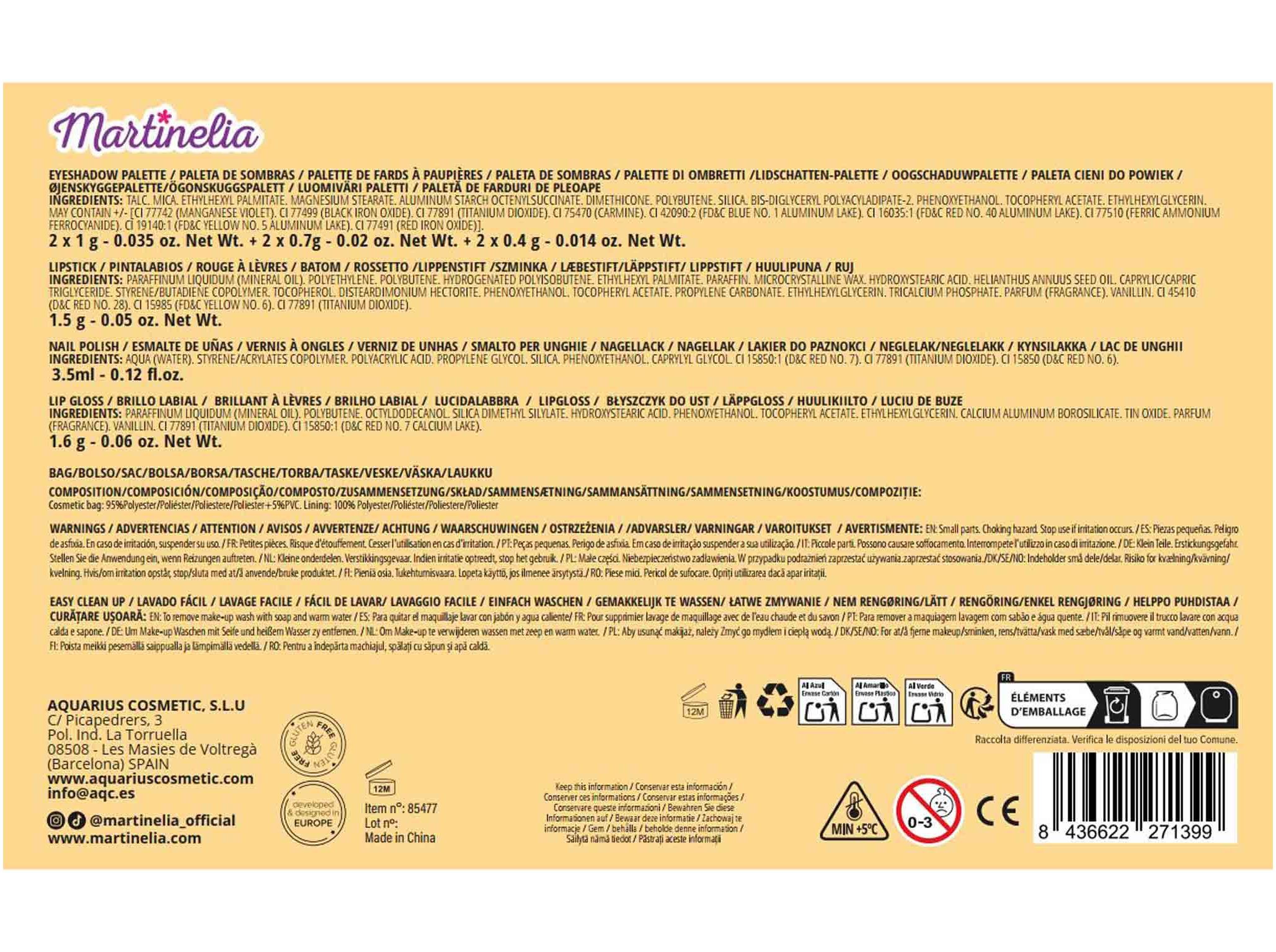 MOCHILA MAQUILHAGEM MARTINELIA CRIAN&Ccedil;A image number 3