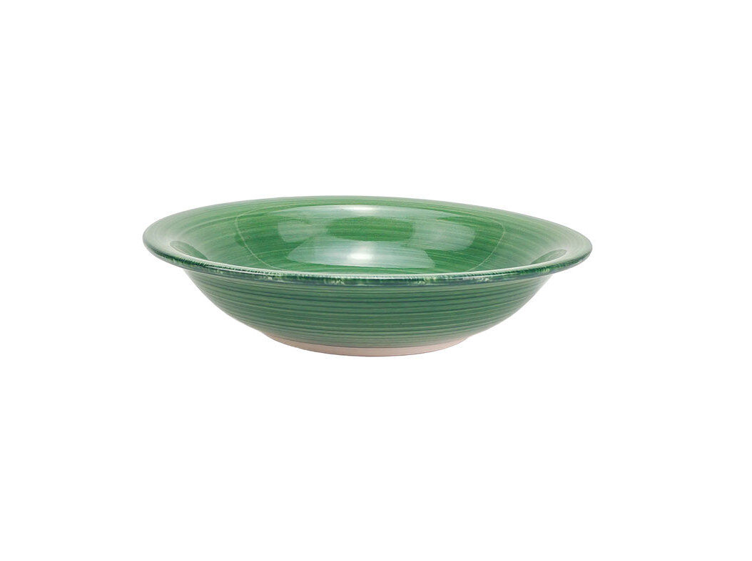 PRATO SOPA ACTUEL VERDE &Oslash;21X4.8CM 60CL