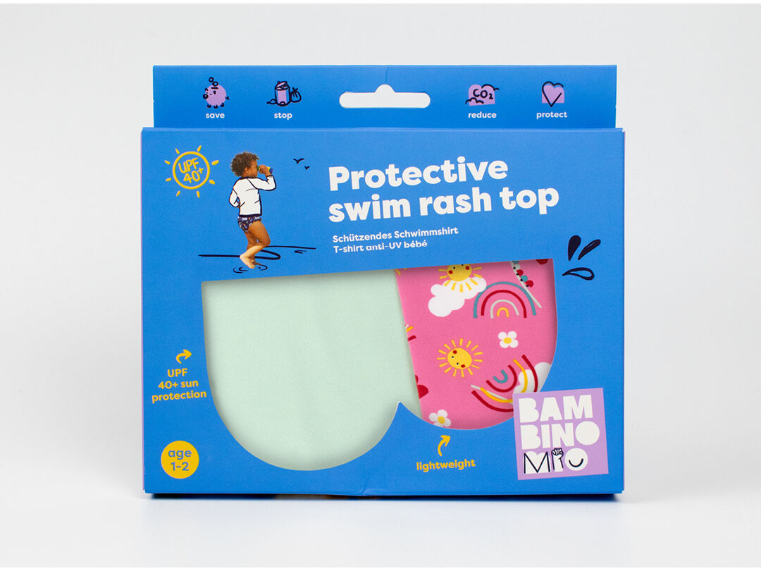 T-SHIRT PROTE&Ccedil;&Atilde;O UV BAMBINO MIO DIAS FELIZES SPF40 1-2A