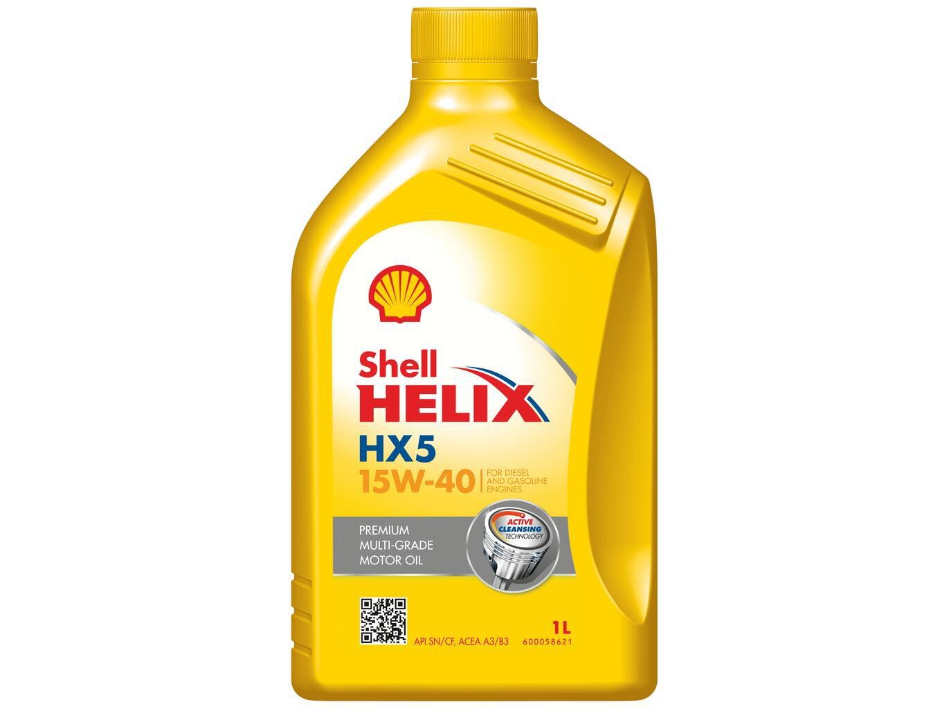 &Oacute;LEO DE MOTOR HELIX SHELL HX5 15W40 SN A3/B3 1L