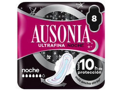 Pensos Higiénicos Ausonia Airdry Noite Alas 8 un