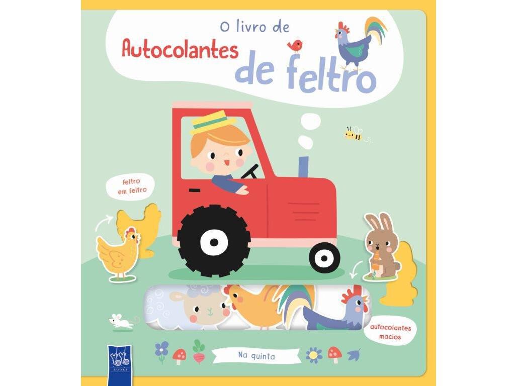 LIVRO DE AUTOCOLANTES DE FELTRO - NA QUINTA image number 0