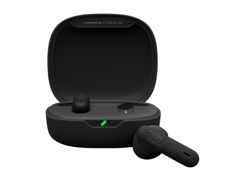 AURICULARES JBL WAVE FLEX 2 PRETO image number 0