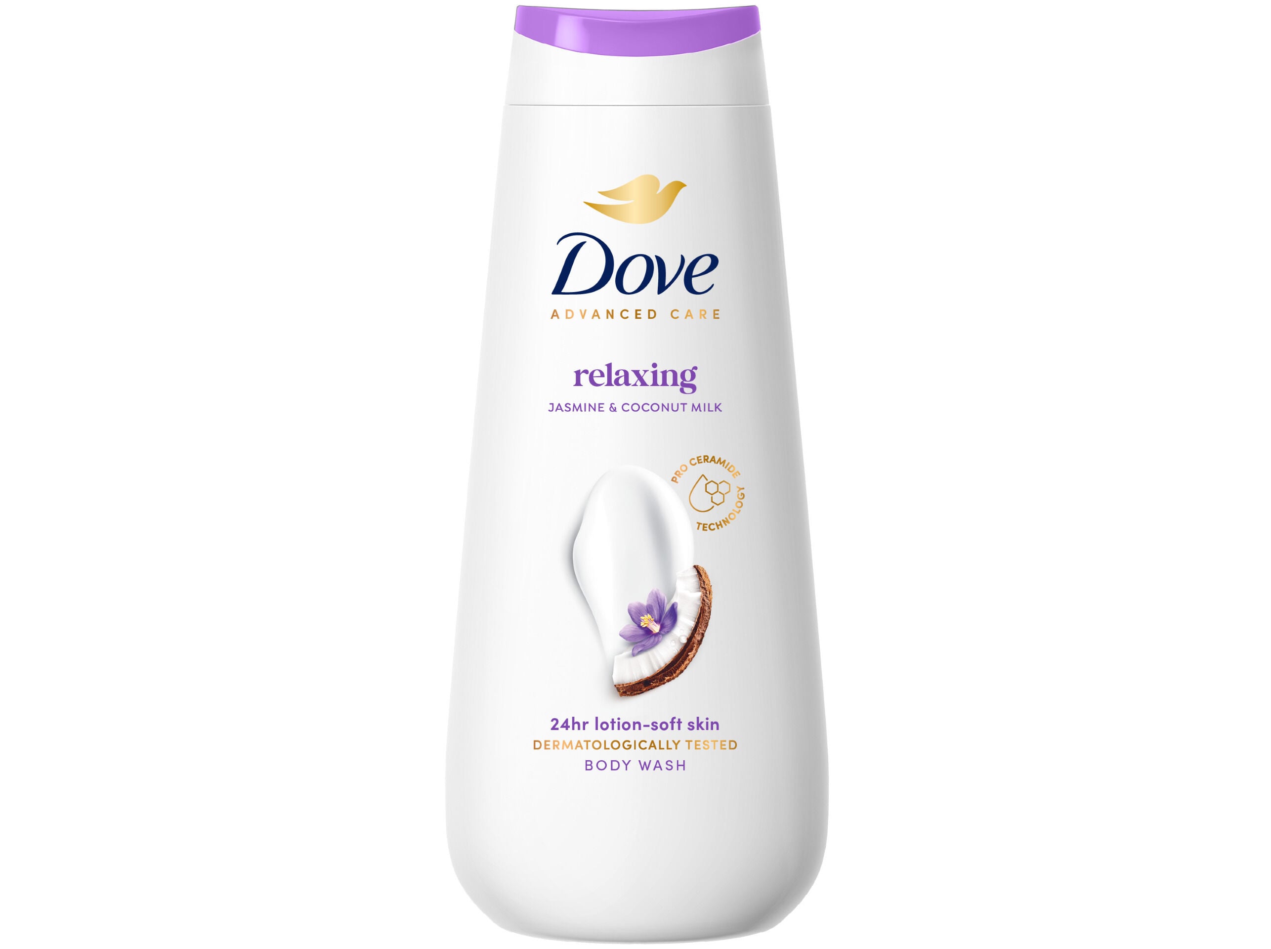 GEL BANHO DOVE ADVANCED RELAX COCONUT 400ML image number 1