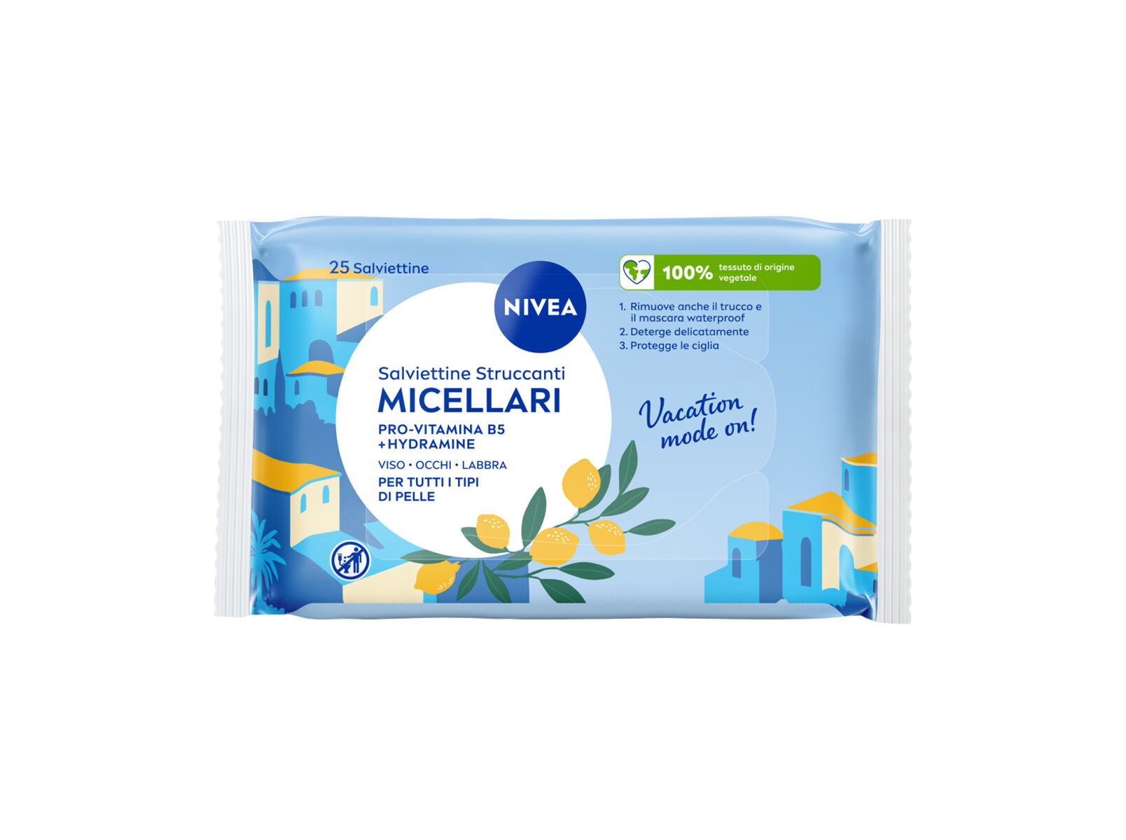 TOALHITAS DE LIMPEZA NIVEA MICELAR 25 UN image number 0