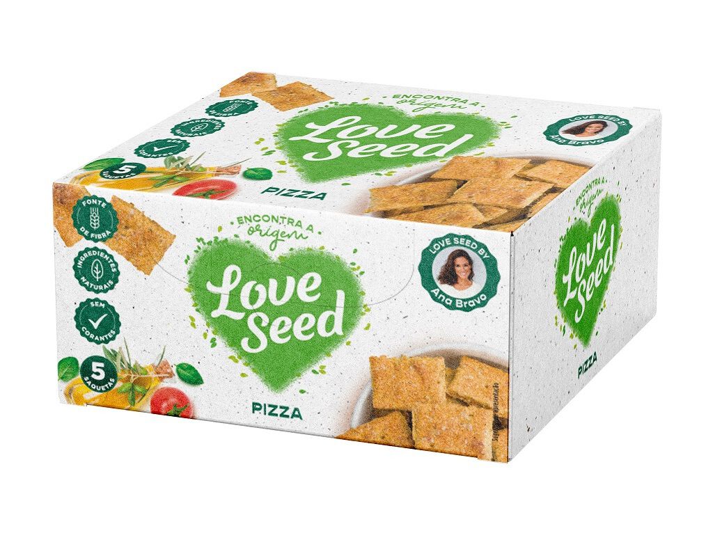 BOLACHAS CRACKER LOVE SEED PIZZA 150G image number 0
