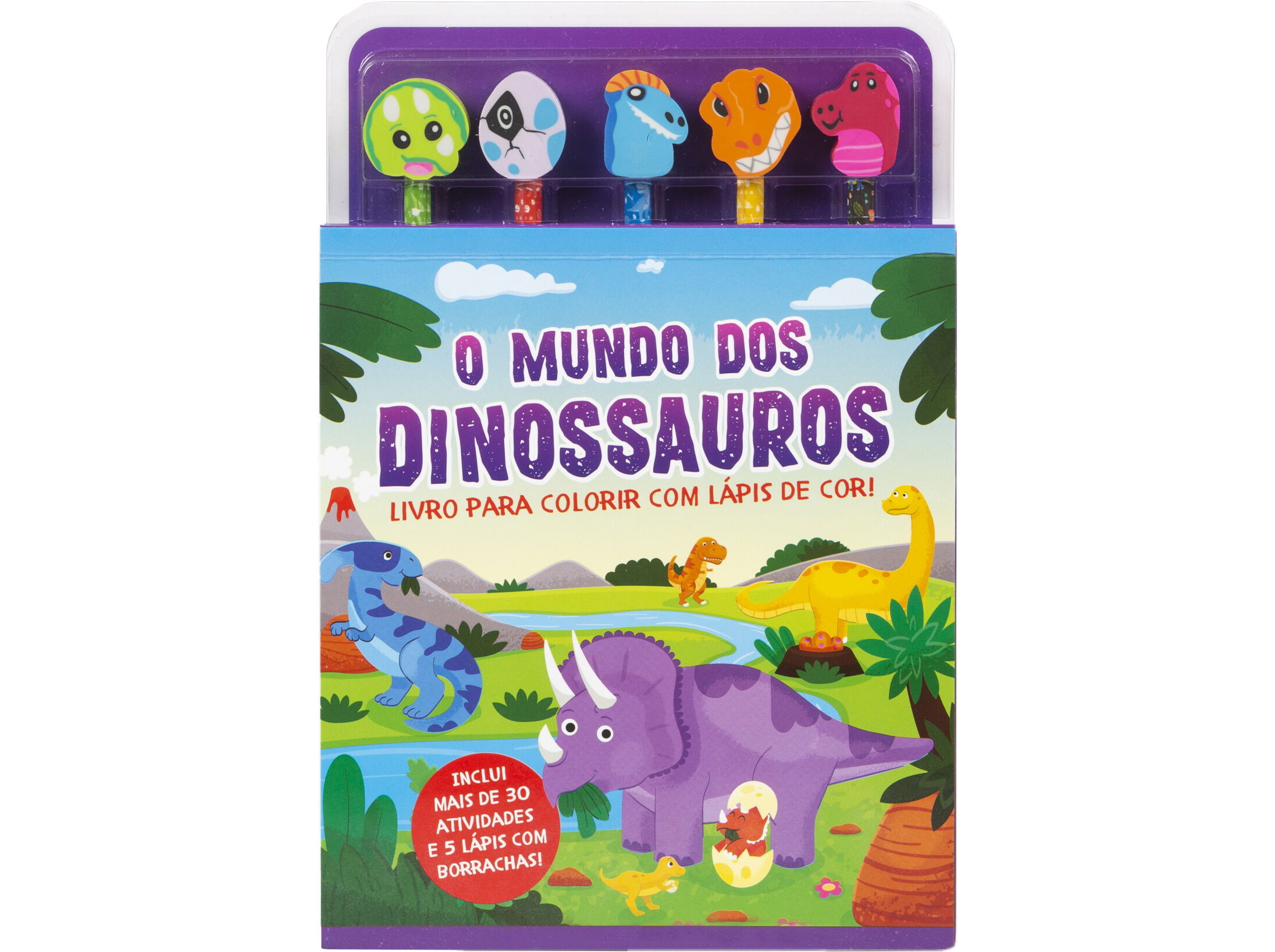 LIVRO O MUNDO DOS DINOSSAUROS image number 0