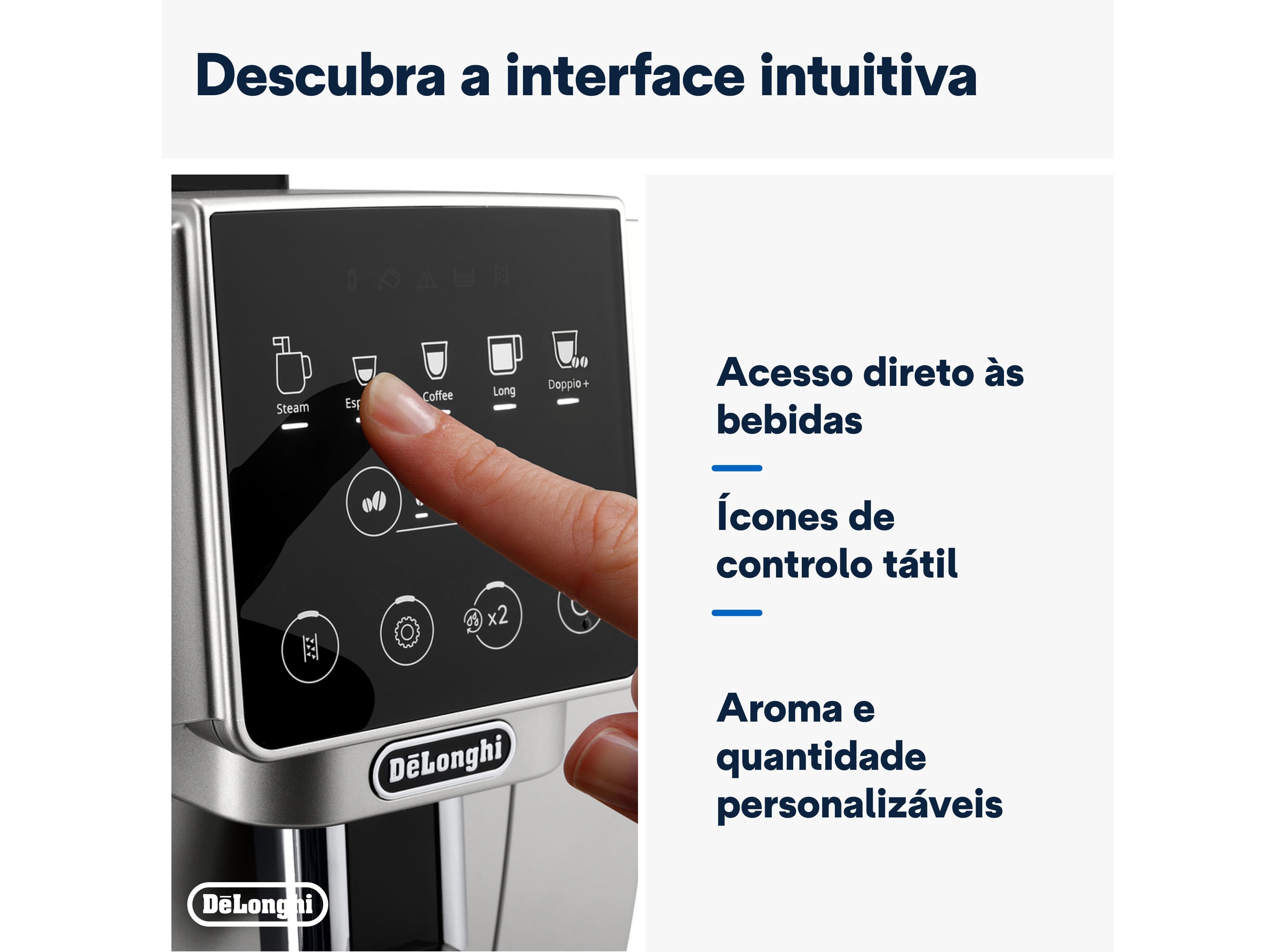 M&Aacute;QUINA DE CAF&Eacute; AUTOM&Aacute;TICA DELONGHI ECAM220.31.SB image number 4