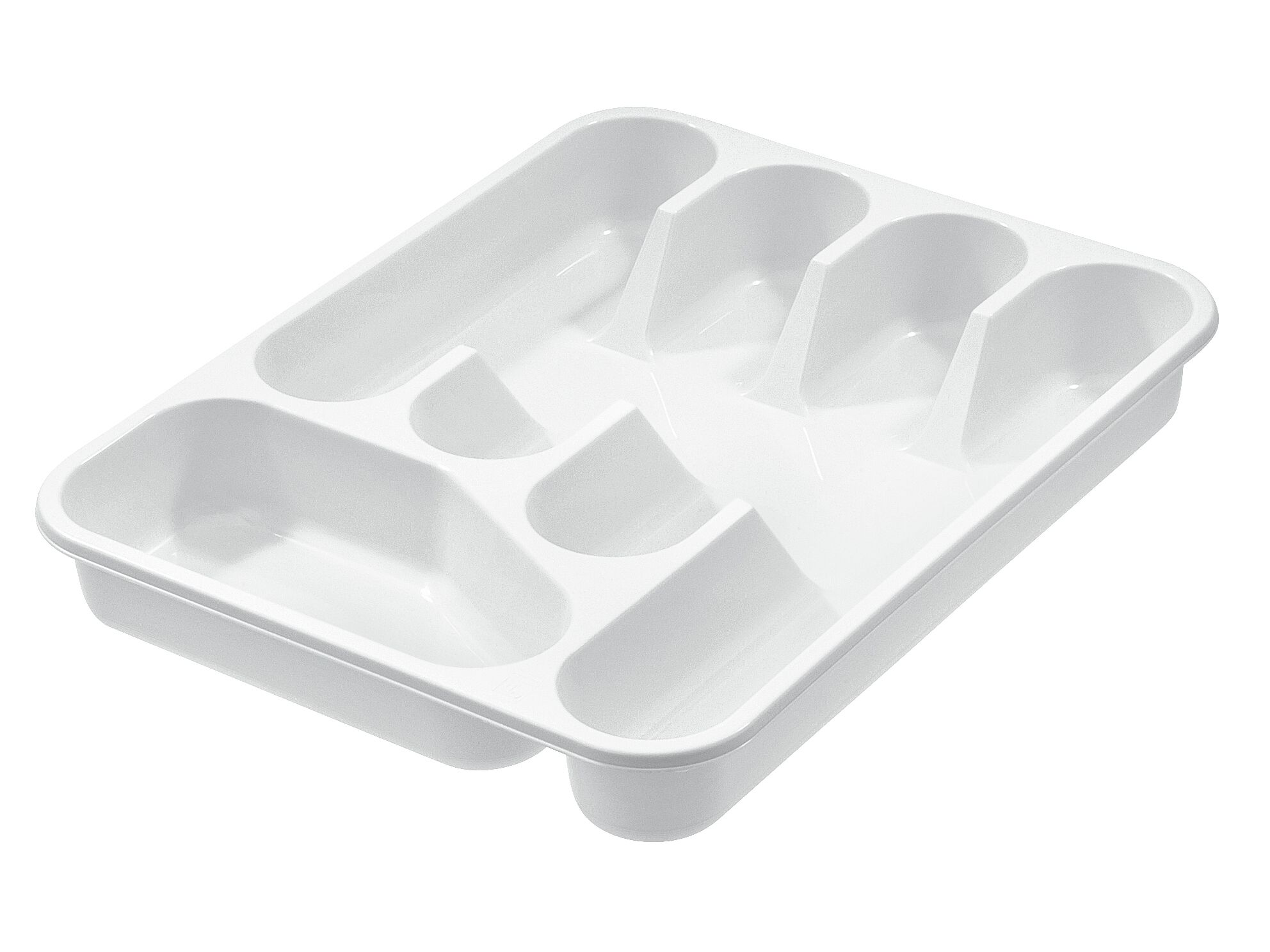 TABULEIRO PARA TALHERES AUCHAN PL&Aacute;STICO 33.5X26.5CM