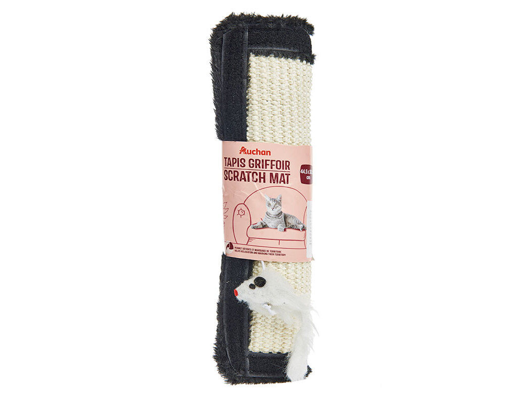 CARPETE ARRANHADOR AUCHAN SISAL 44.5X30.5CM