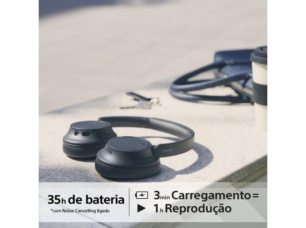 AUSCULTADORES SEM FIO SONY WHCH720NB PRETO image number 5