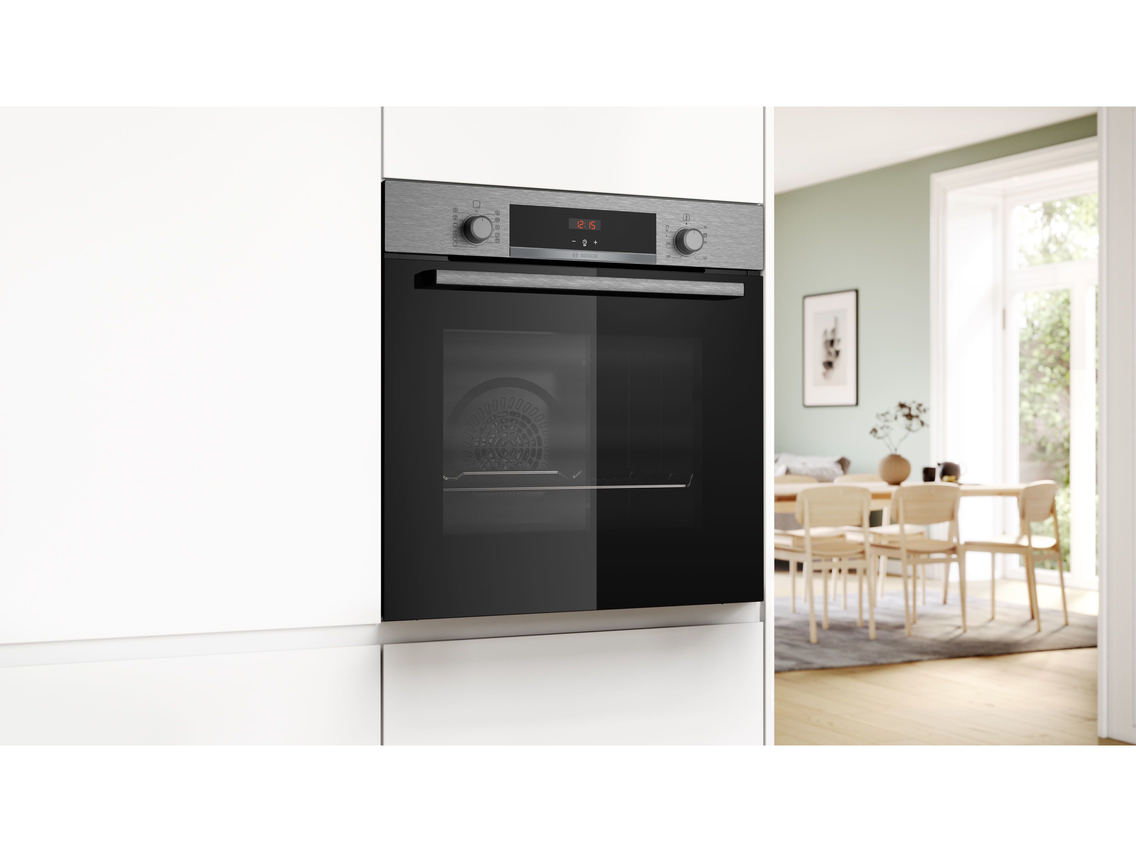 FORNO MULTIFUN&Ccedil;&Otilde;ES BOSCH HBA514ES4 AIR FRY A+ 71L image number 4