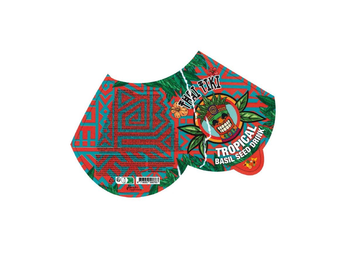 BEBIDA C/ SEMENTE DE MANJERIC&Atilde;O THAI TIKI TROPICAL 290ML image number 1