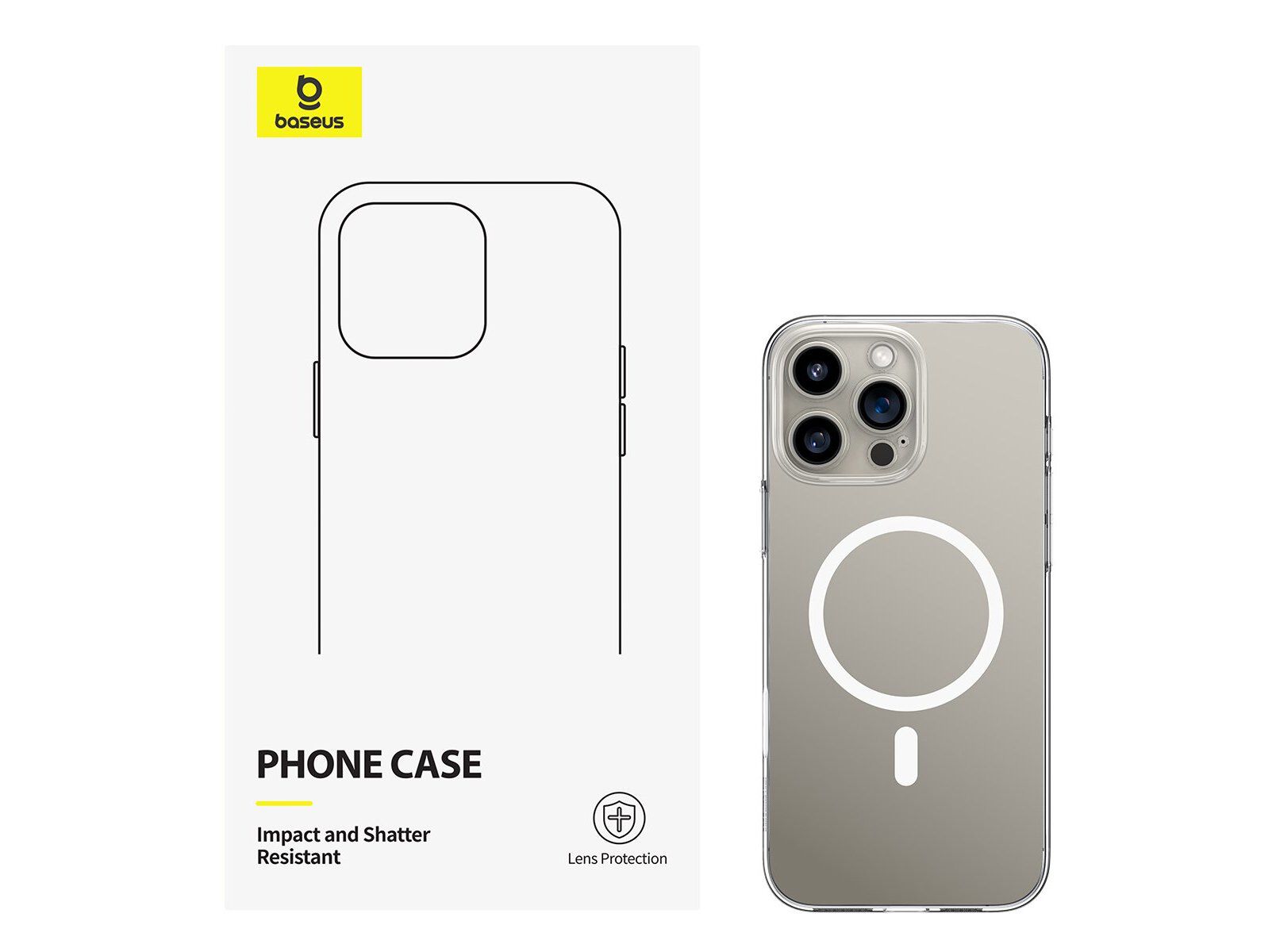 KIT ACESSORIOS BASEUS PARA IPHONE 16 PRO image number 0