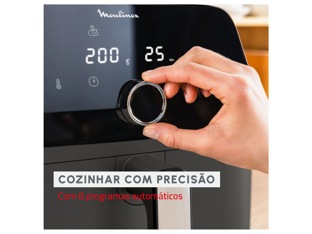 FRITADEIRA SEM &Oacute;LEO AIR FRYER MOULINEX EASY FRY MEGA EZ855HF0 7.5L image number 4