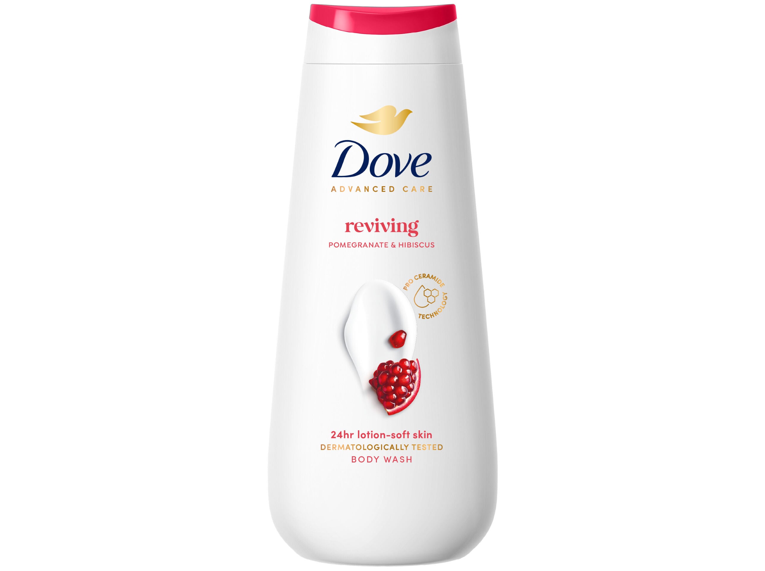 GEL BANHO DOVE ADVANCED REVIVING POMEGRANATE 400ML image number 1