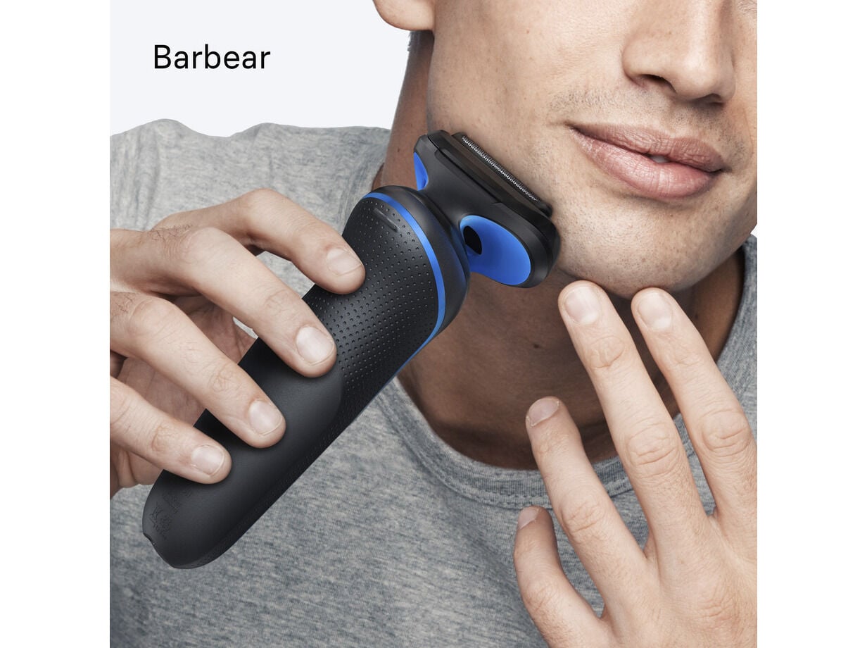 M&Aacute;QUINA BARBEAR BRAUN SHAVER S5 52-B1000 S BLUE image number 4