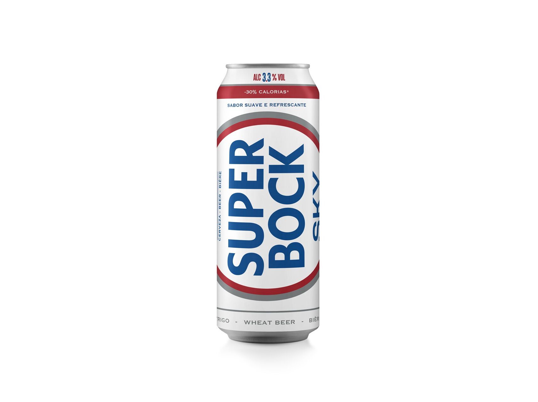 CERVEJA BRANCA SUPER BOCK SKY LATA 0.5L