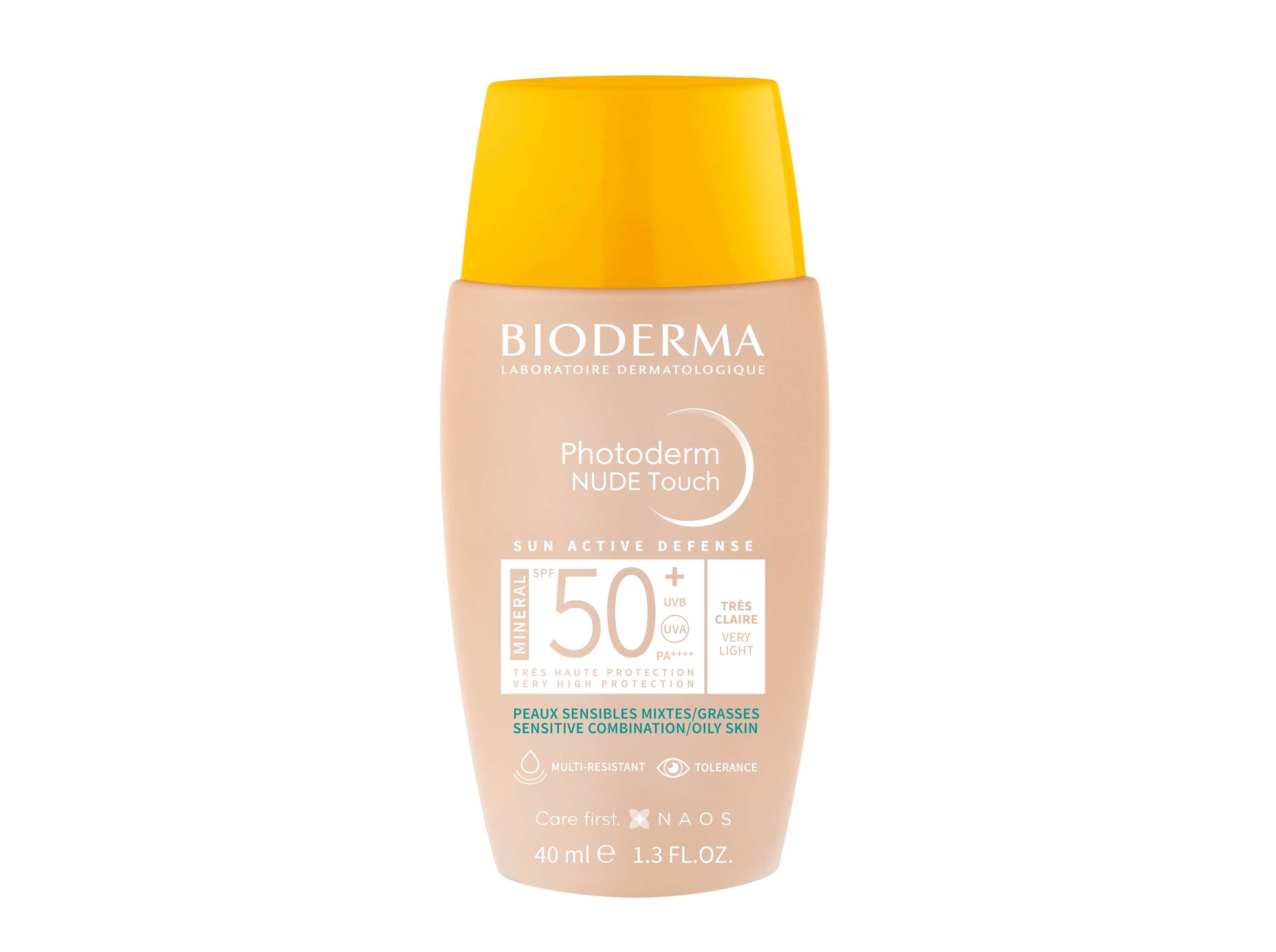 CREME BIODERMA PHOTODERM NUDE TOUCH MEDIO CLARO SPF50+ 40ML image number 0