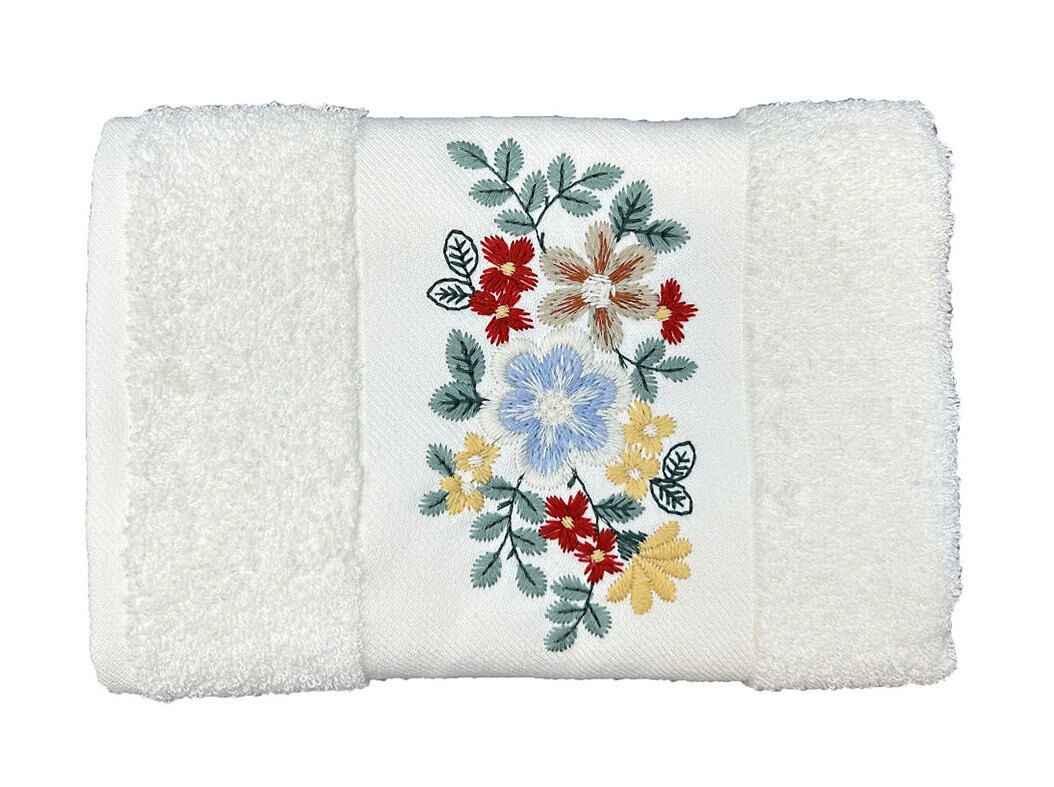 TOALHA DE M&Atilde;OS MY HOME 450G CRU 50X100CM