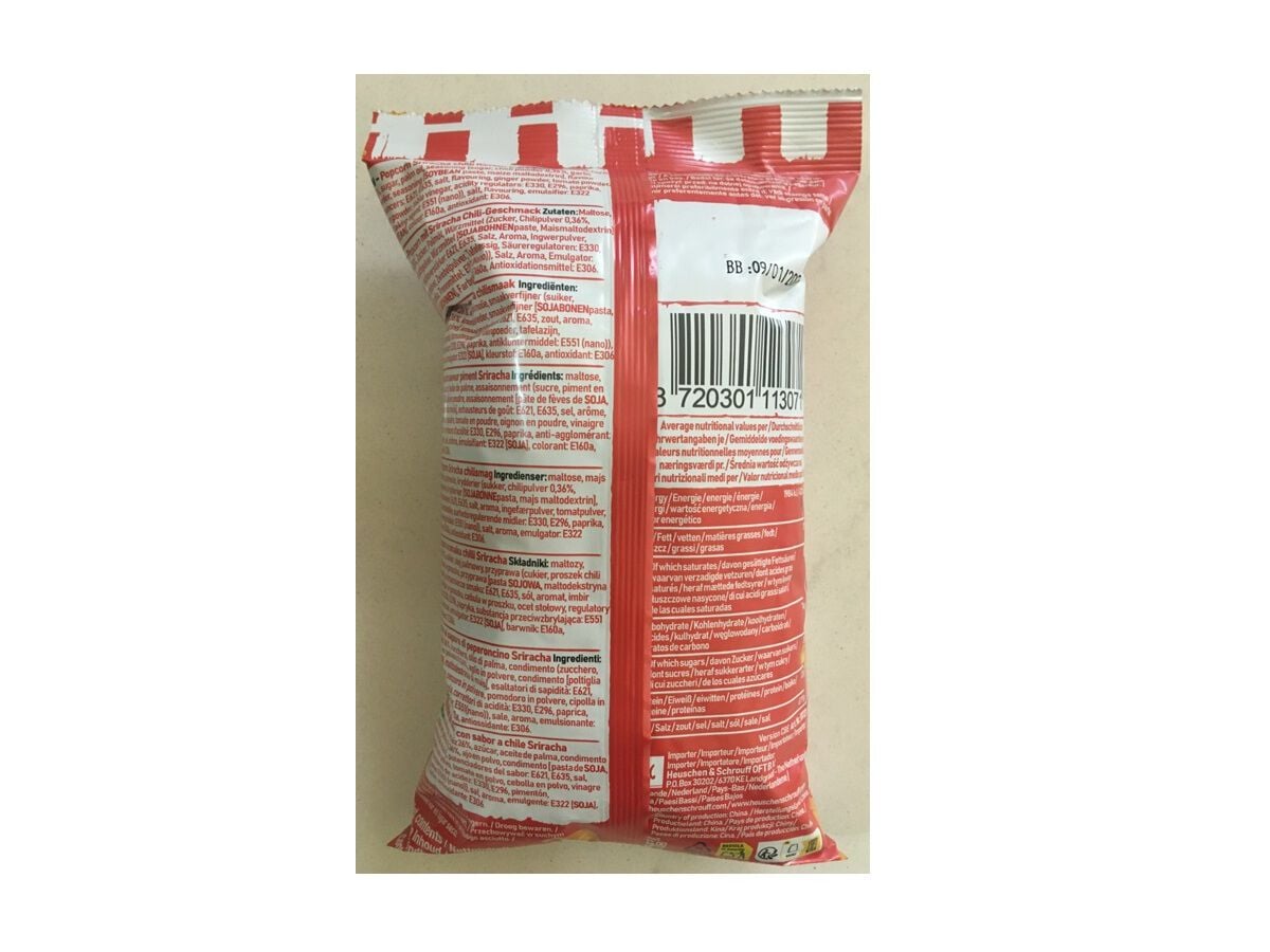 PIPOCAS FLYING GOOSE SRIRACHA PICANTE 80G image number 1