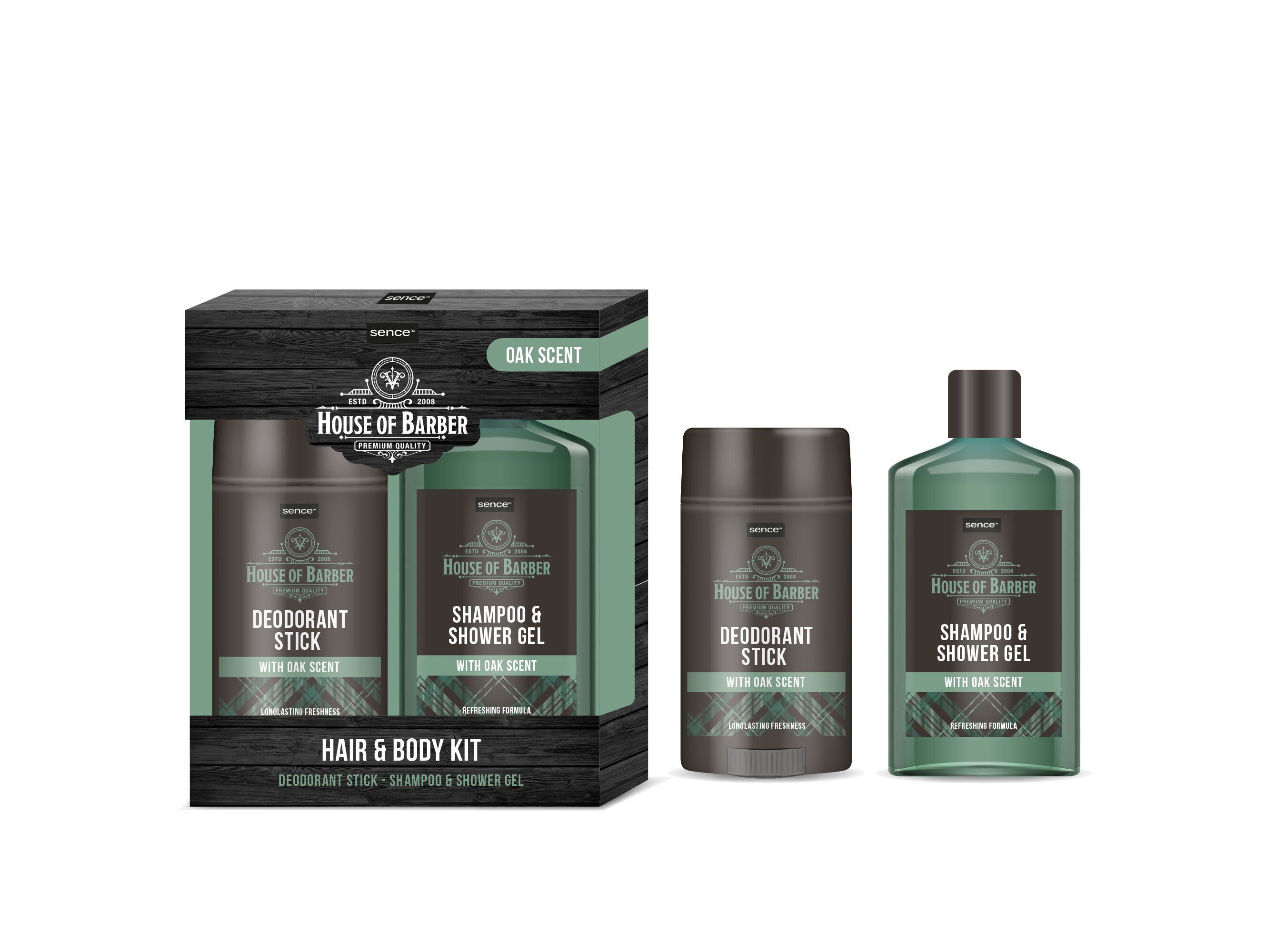 CONJUNTO SENCE COLLECTION CORPO+CABELO HOUSE OF BARBER image number 0