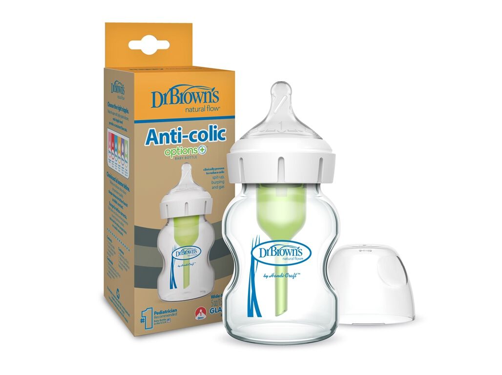 BIBER&Atilde;O DR. BROWN'S VIDRO BOCA LARGA 150ML 1UN image number 0