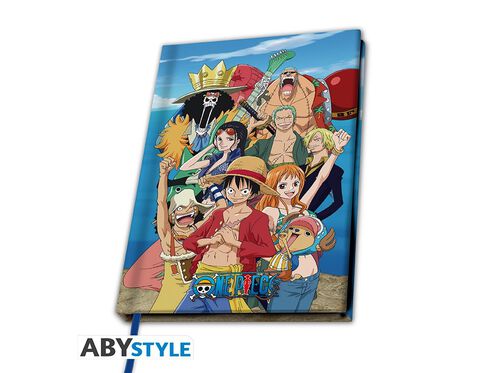 NOTEBOOK STRAW HAT ABYSTYLE ONE PIECE 180P image number 0