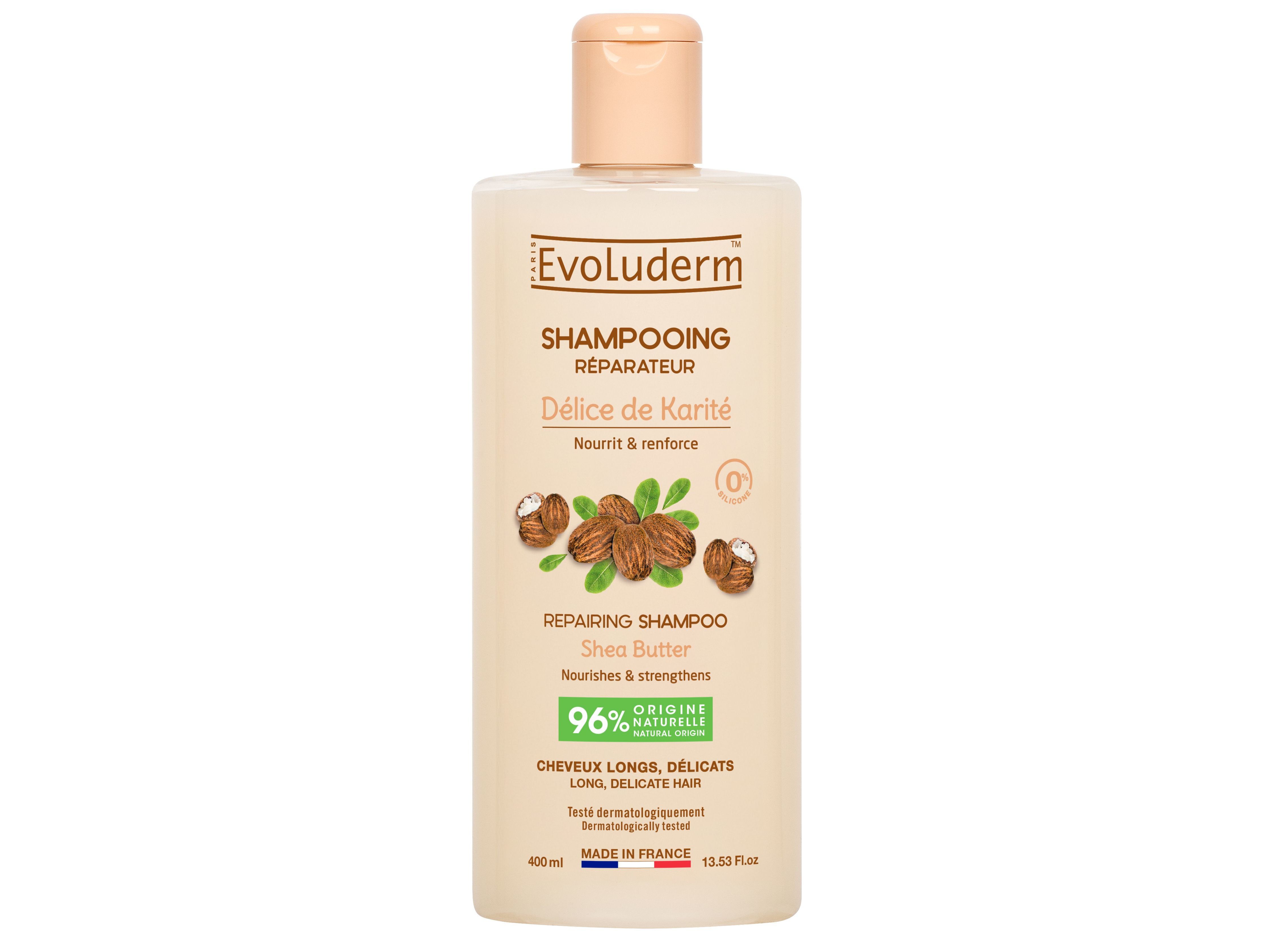 CHAMP&Ocirc; EVOLUDERM KARIT&Eacute; 400 ML image number 0