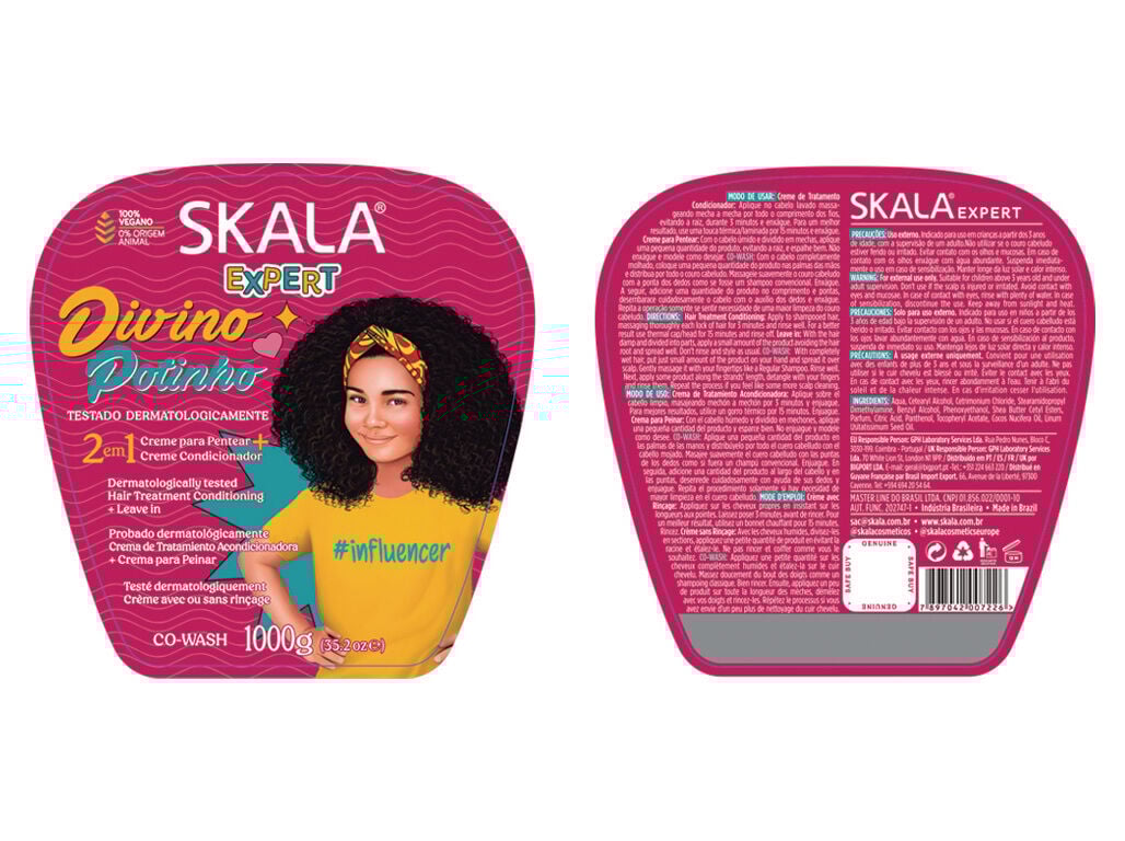 M&Aacute;SCARA CABELO SKALA DIVINO POTINHO 1000G image number 1