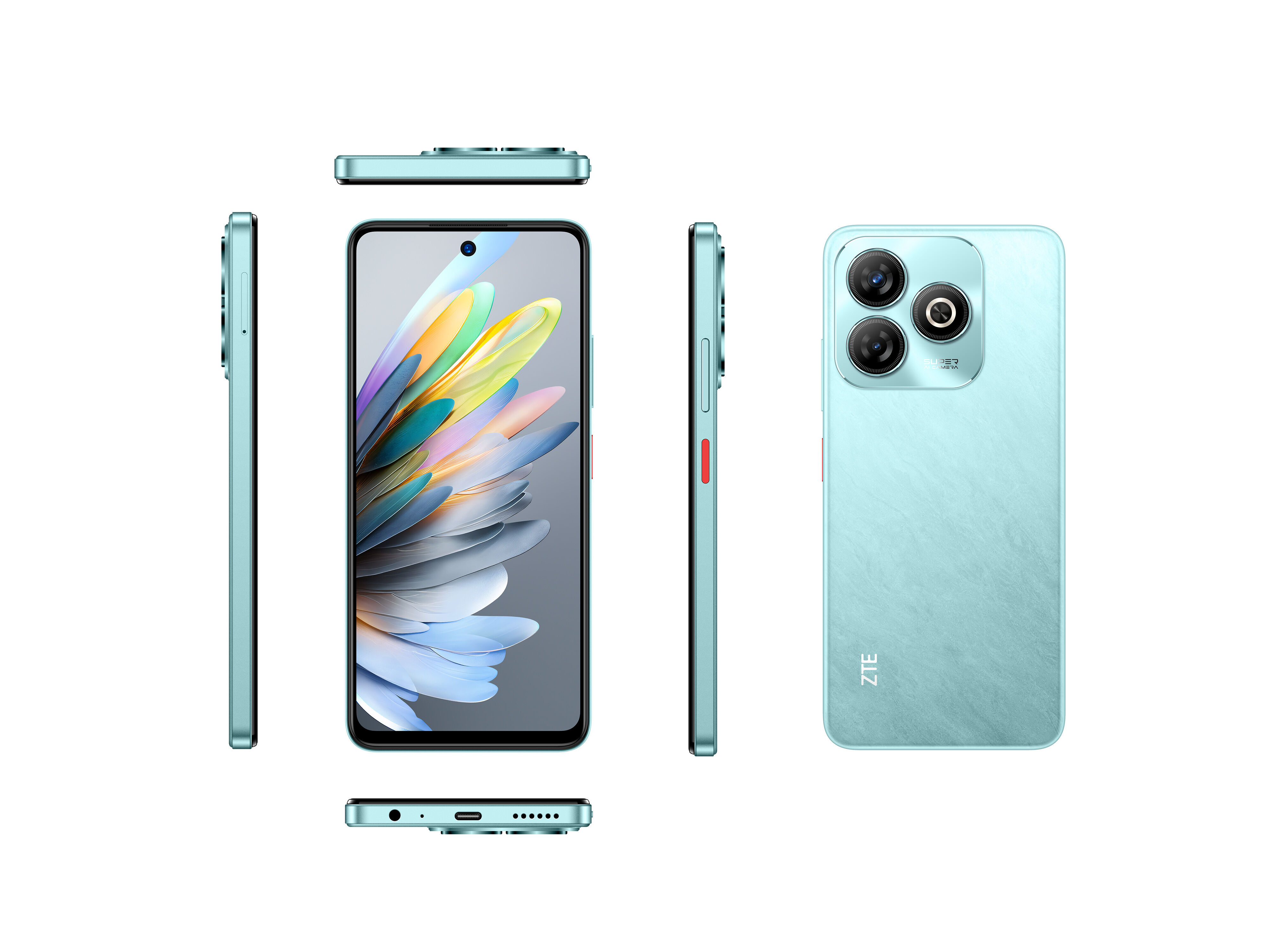 SMARTPHONE ZTE BLADE A75 4GB 256GB VERDE image number 1