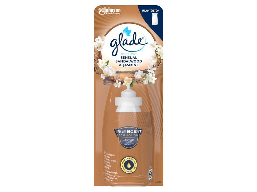 AMBIENTADOR S&S RECARGA GLADE SANDALWOOD 18ML