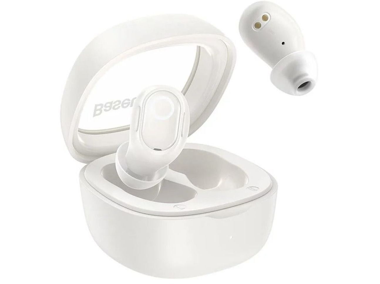 AURICULARES BASEUS BOWIE WM02 TWS BRANCO C/CAIXA image number 3