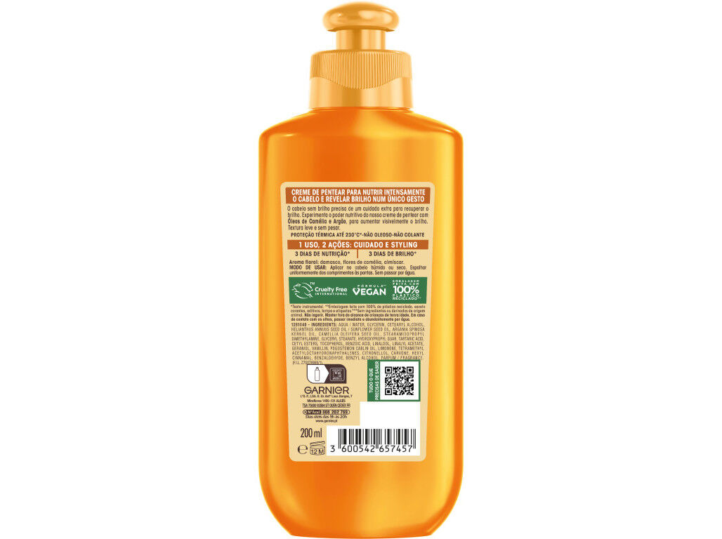 CREME PENTEAR ULTRA SUAVE GAMA MARAVILHOSA 200ML image number 1