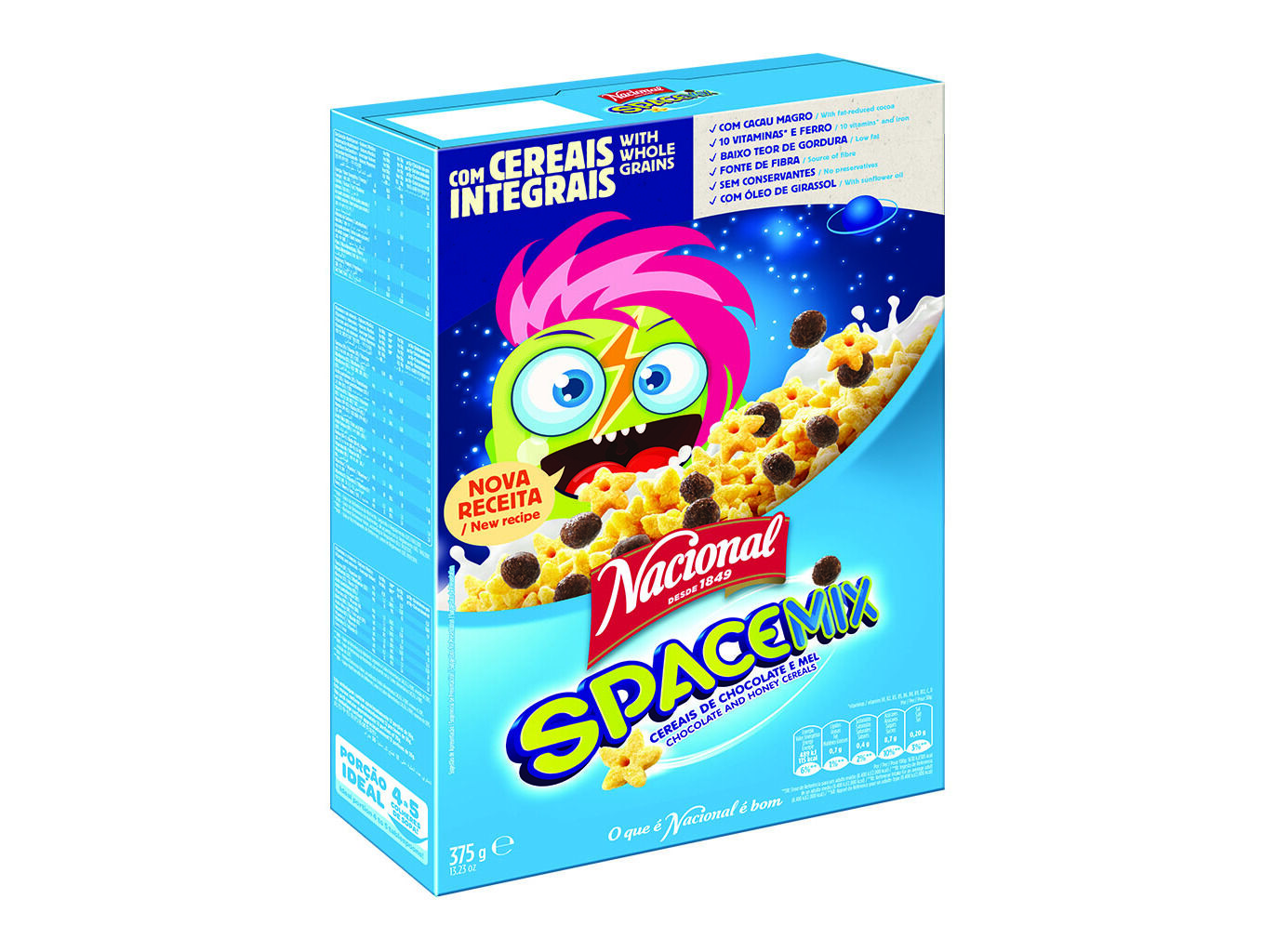 CEREAIS NACIONAL SPACE MIX 375G image number 1