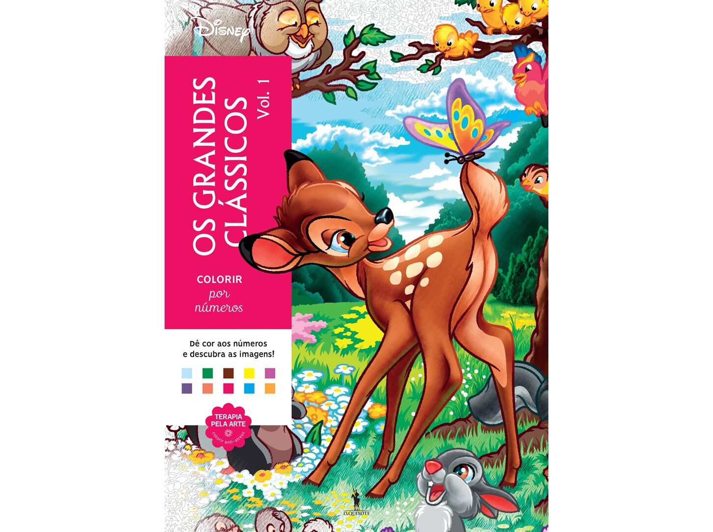 LIVRO COLORIR POR N&Uacute;MEROS - OS GRANDES CL&Aacute;SSICOS VOL. I image number 0