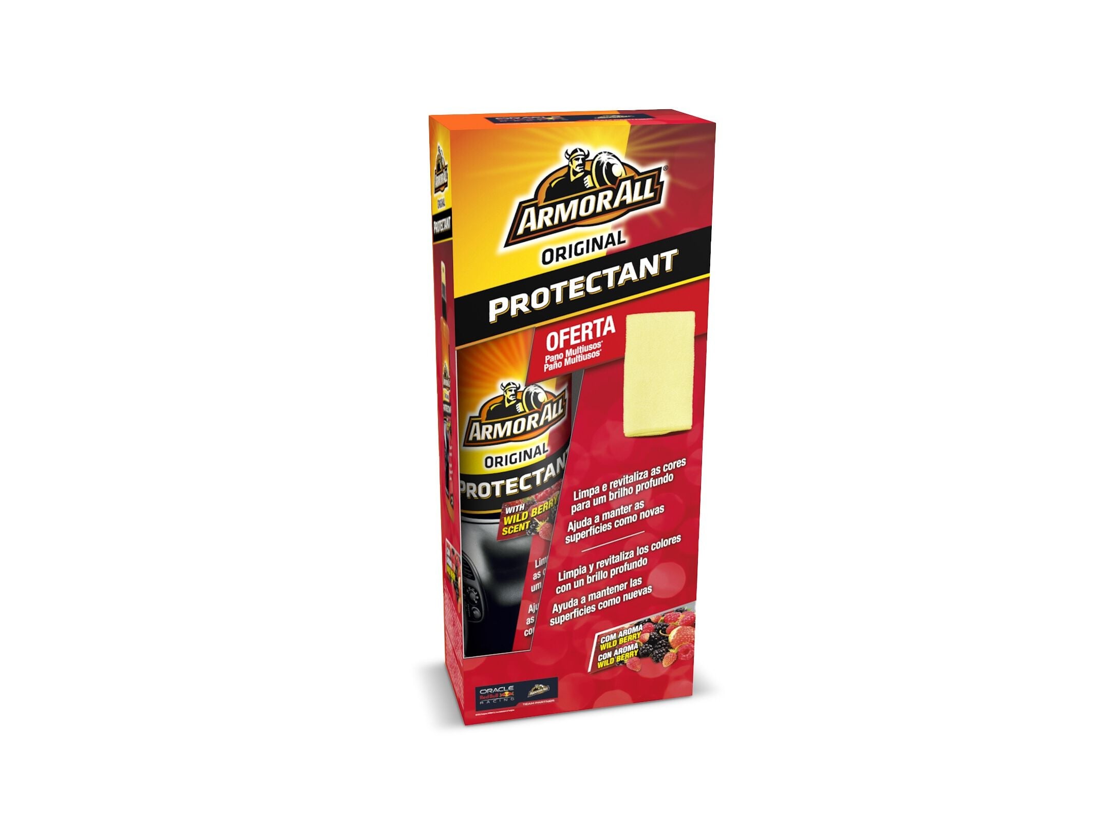 PACK LIMPEZA ARMOR ALL WILD BERRY+PANO 295ML image number 1