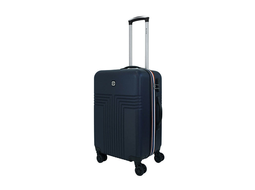 MALA DE VIAGEM R&Iacute;GIDA AIRPORT AZUL 8 RODAS 65X26X41CM image number 0