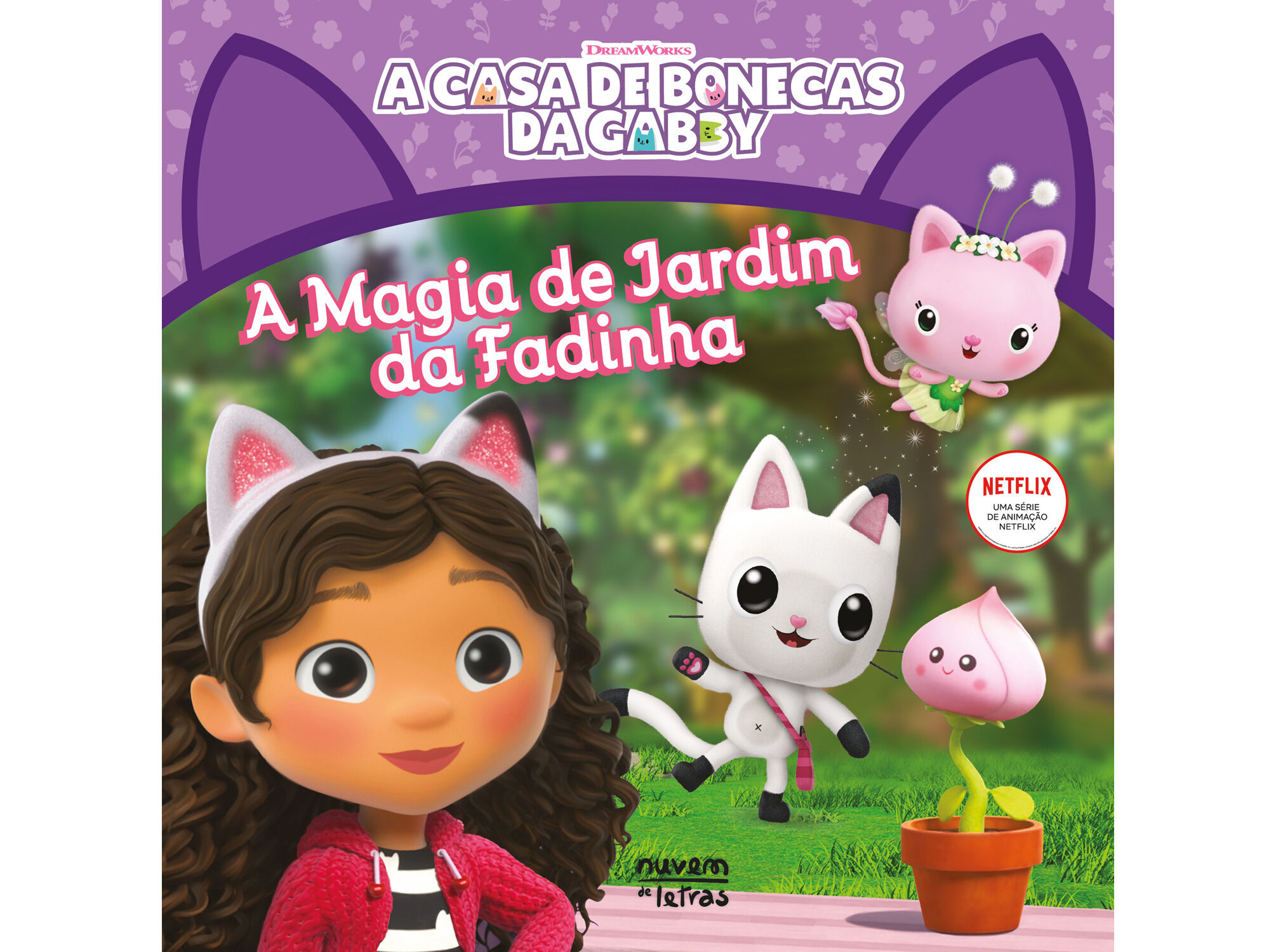 LIVRO A CASA DE BONECAS DA GABBY - A MAGIA DE JARDIM DA FADINHA image number 0