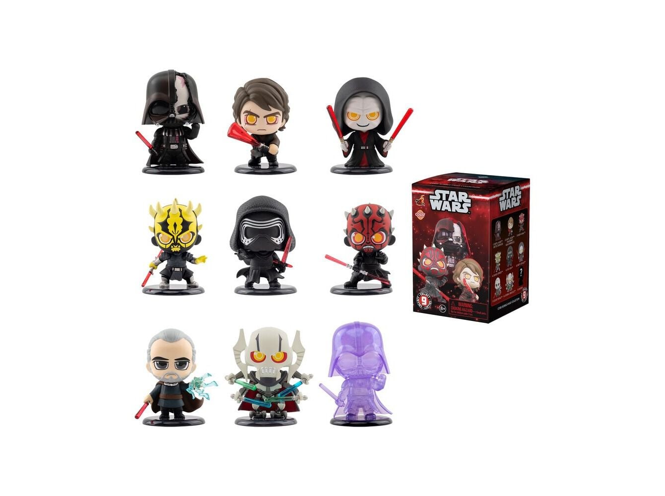 FIGURA STAR WARS COSBI DARK SIDE image number 0