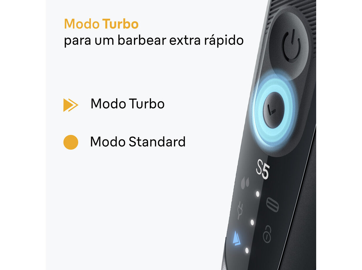 M&Aacute;QUINA BARBEAR BRAUN SHAVER S5 52-B1000 S BLUE image number 3