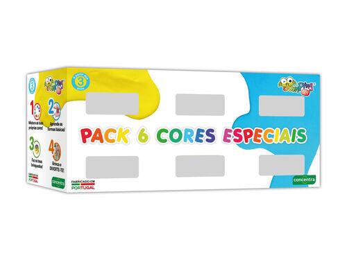 PACK 6 CORES ESPECIAIS JUMPING CLAY image number 0