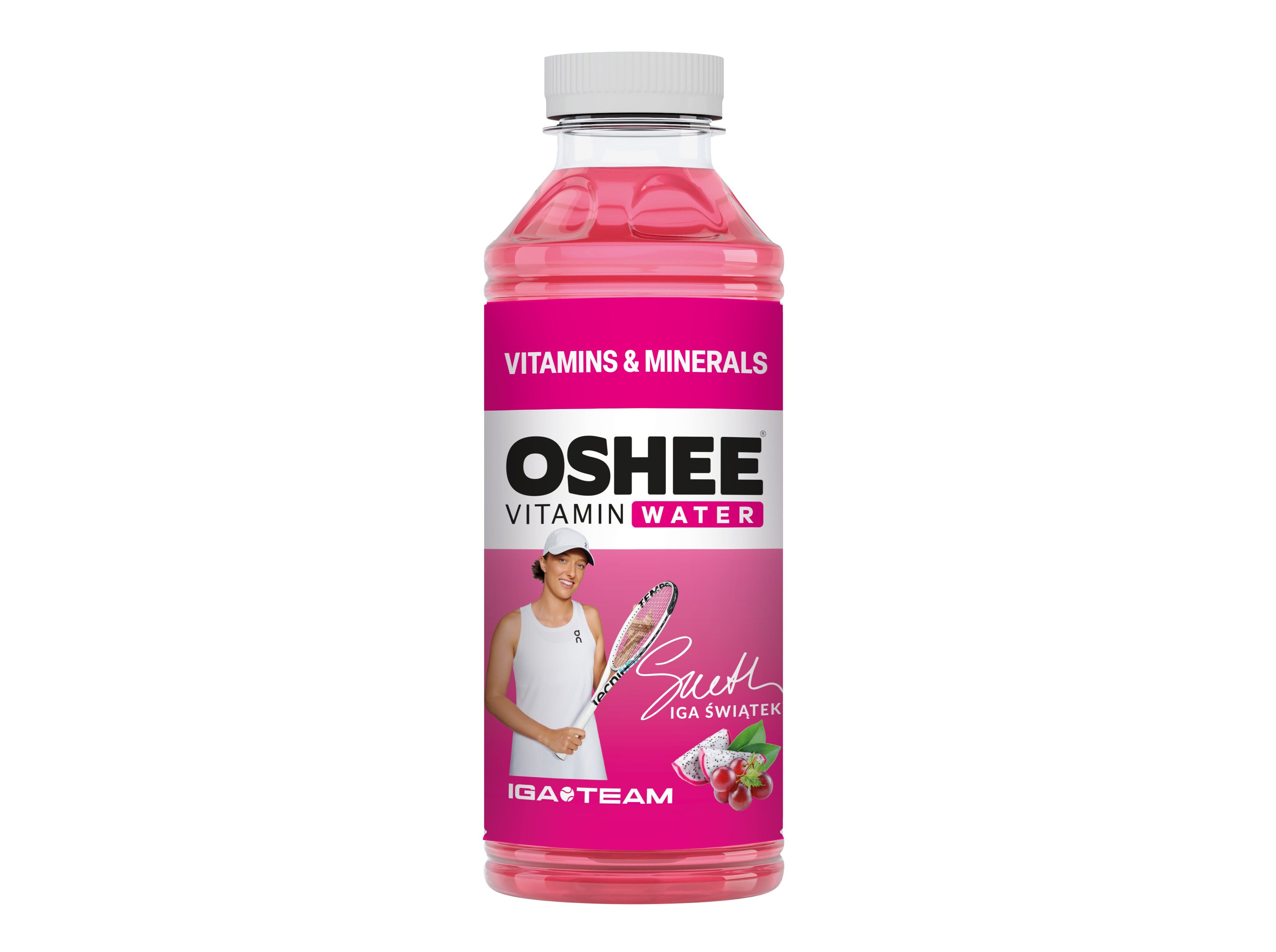 &Aacute;GUA VITAMINADA OSHEE UVA & PITAIA 555ML